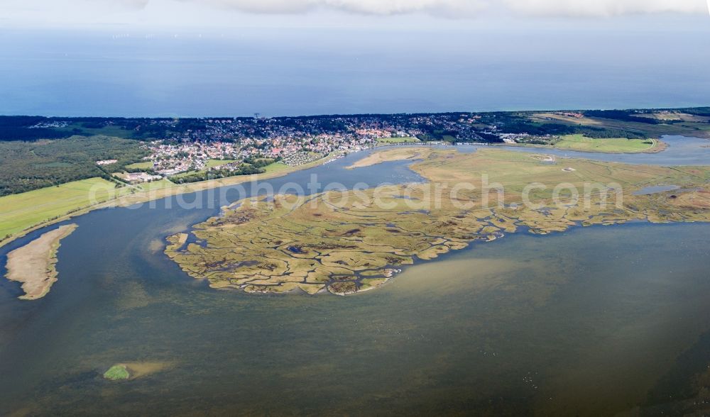 Aerial image Zingst - Residential house development on the peninsula Zingst in Zingst in the state Mecklenburg - Western Pomerania, Germany