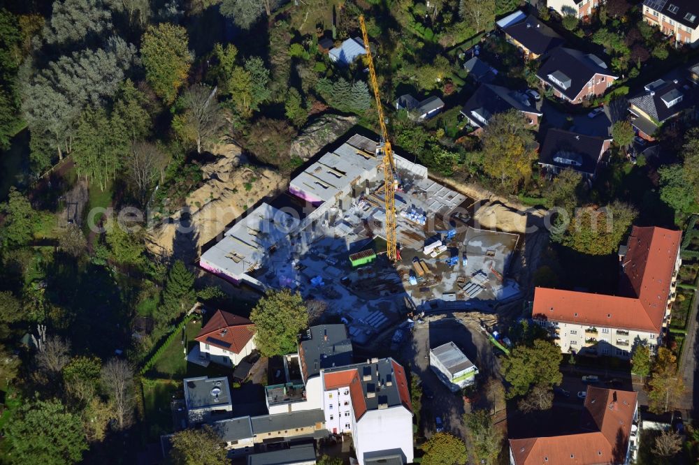 Berlin from the bird's eye view: This residential building construction site of Cardinal Place GmbH & Co. KG in Berlin Koepenick