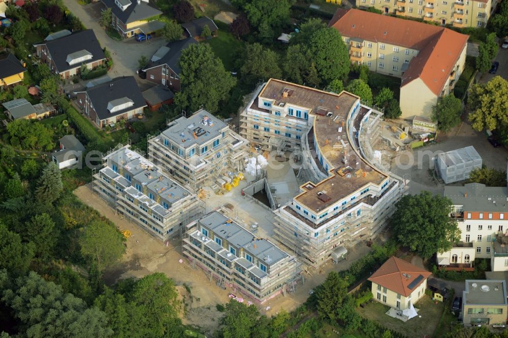 Berlin from the bird's eye view: This residential building construction site of Cardinal Place GmbH & Co. KG in Berlin Koepenick