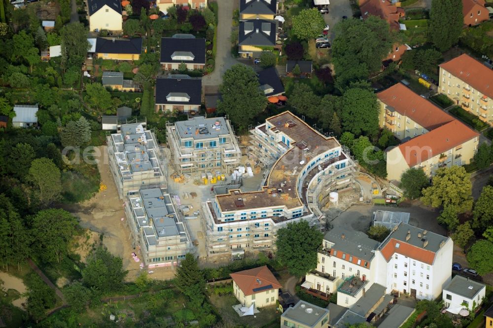 Aerial image Berlin - This residential building construction site of Cardinal Place GmbH & Co. KG in Berlin Koepenick