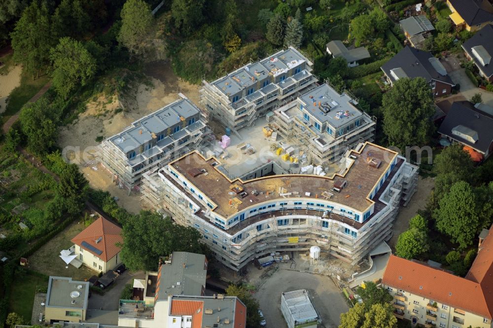 Berlin from the bird's eye view: This residential building construction site of Cardinal Place GmbH & Co. KG in Berlin Koepenick