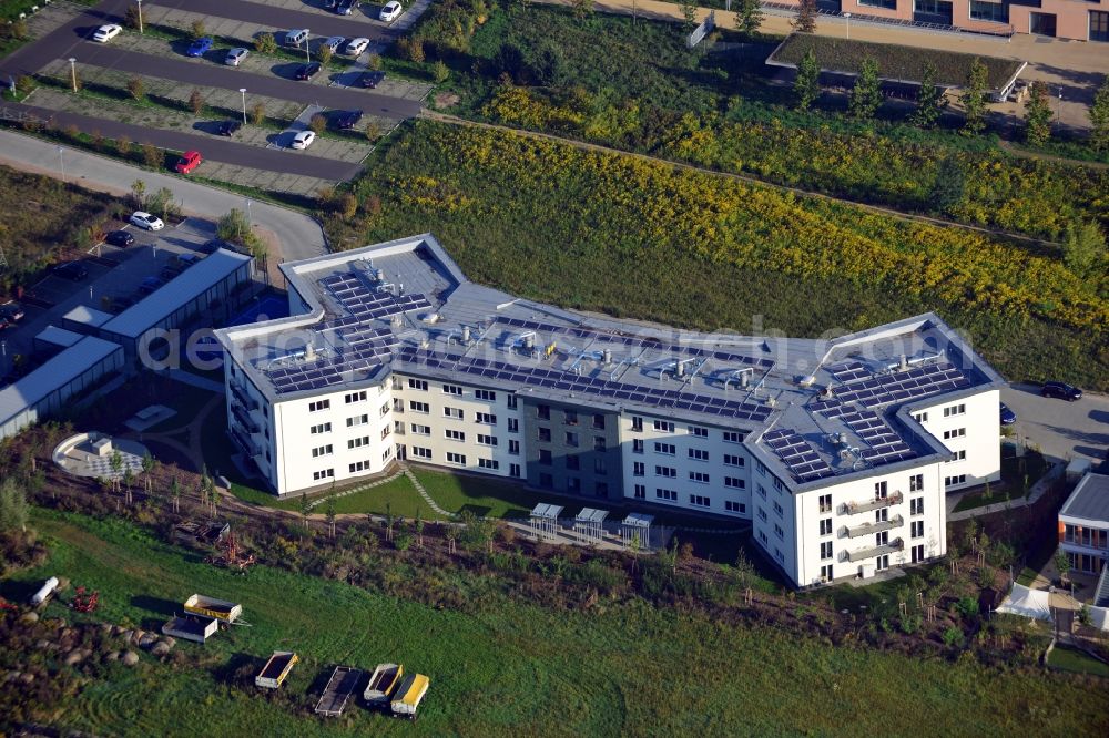 Potsdam from the bird's eye view: View of residential home in science park Golm in Potsdam in Brandenburg