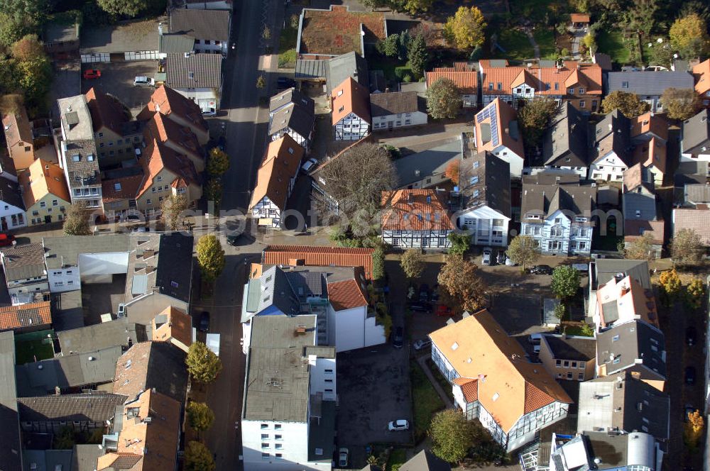 Aerial photograph Unna - Wohnhäuser an der Gerhart-Hauptmann-Strasse 29 in 59425 Unna - ein Projekt der Unternehmensgruppe Markus Gerold an der Vaerstbrücke 1 in 59425 Unna.