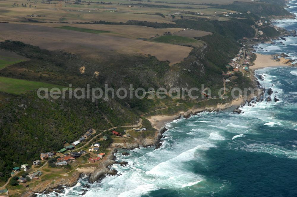 Aerial photograph WESTKAP - Residental buildings on the cliffs of the South African Western Cape