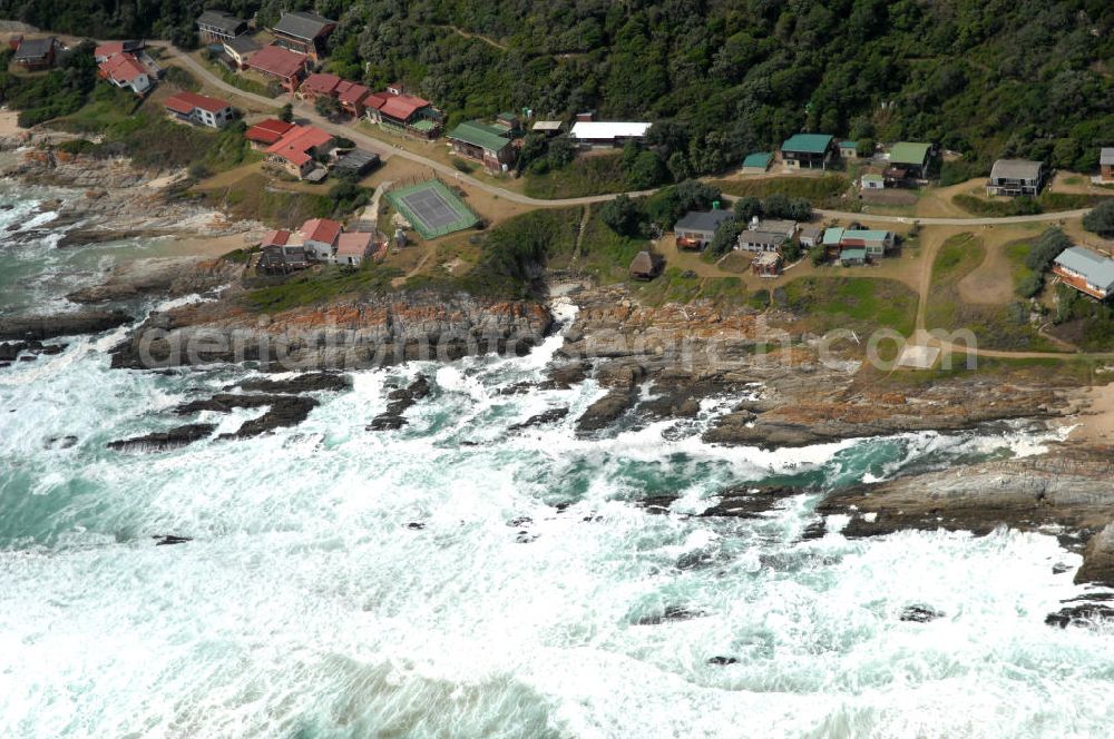 WESTKAP from the bird's eye view: Residental buildings on the cliffs of the South African Western Cape