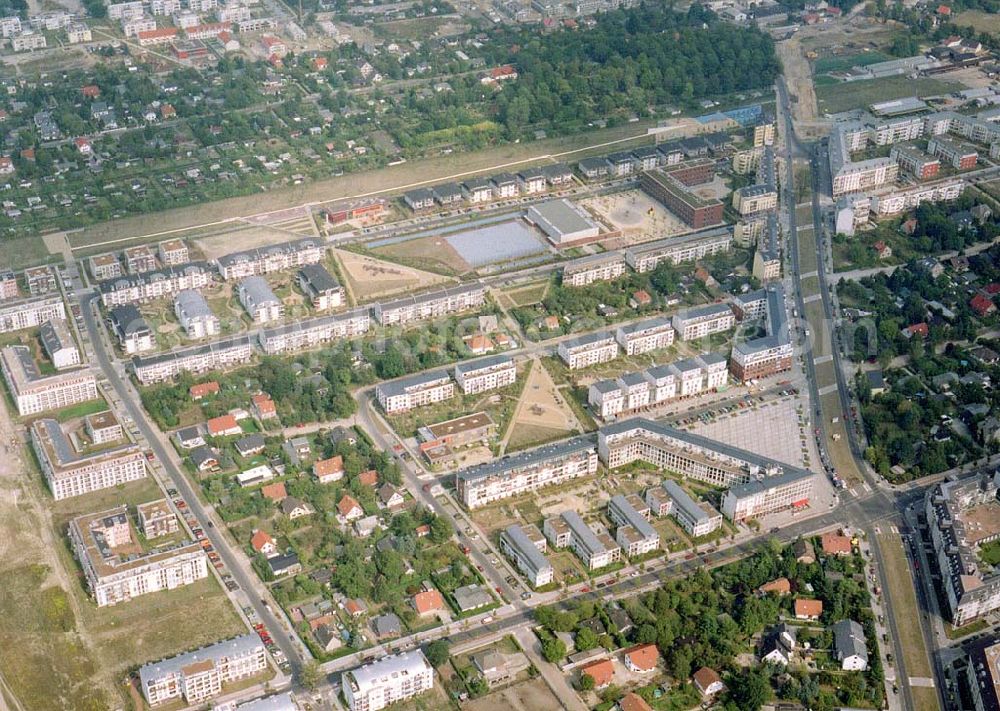 Berlin - Buchholz from above - Wohnneubau in Buchholz in Berlin - Pankow.