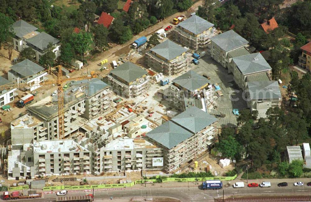 Aerial image Potsdam-Drewitz - Wohnneubau in Potsdam Drewitz.