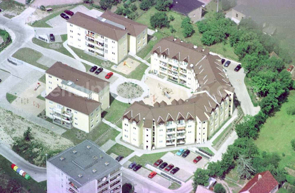 Aerial image Seelow / Brandenburg - Wohnneubau in Seelow / Brandenburg