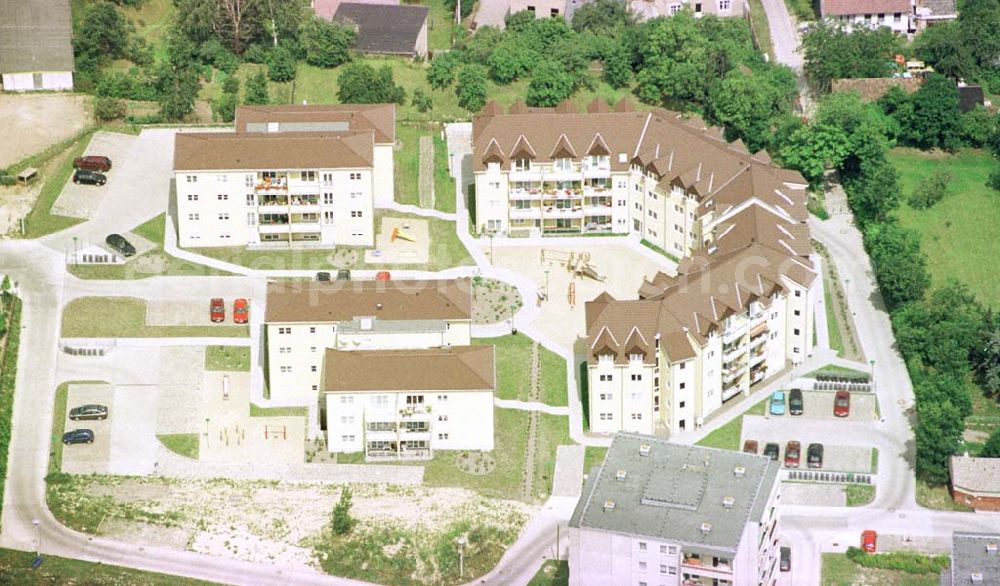 Aerial image Seelow / Brandenburg - Wohnneubau in Seelow / Brandenburg