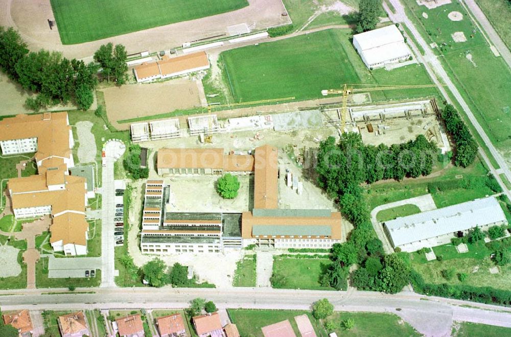 Seelow / Brandenburg from above - Wohnneubau in Seelow / Brandenburg