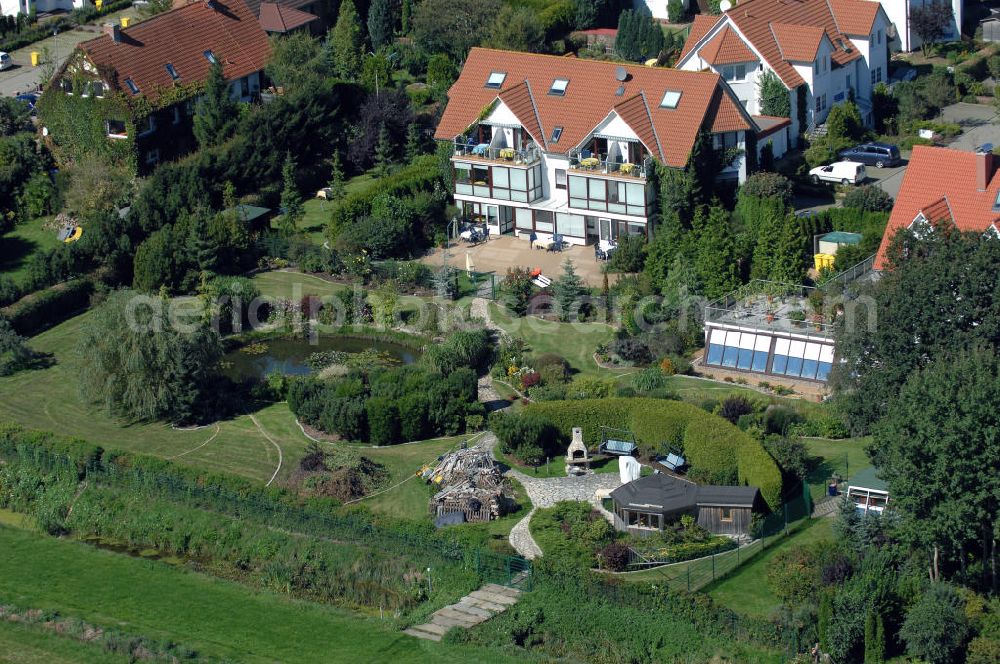 Graal-Müritz from above - Blick auf das Wohngebiet Koppenheide der HAWO Bauträger KG in unmittelbarer Strandnähe im Ostseeheilbad Graal-Müritz.