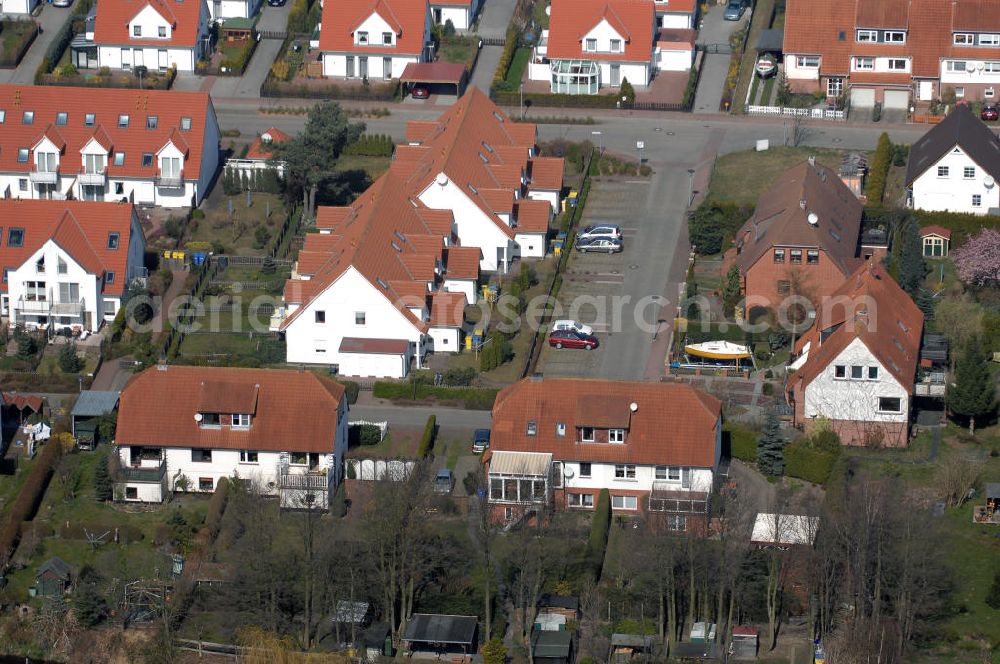 Graal-Müritz from above - Blick auf das Wohngebiet Koppenheide der HAWO Bauträger KG in unmittelbarer Strandnähe im Ostseeheilbad Graal-Müritz.