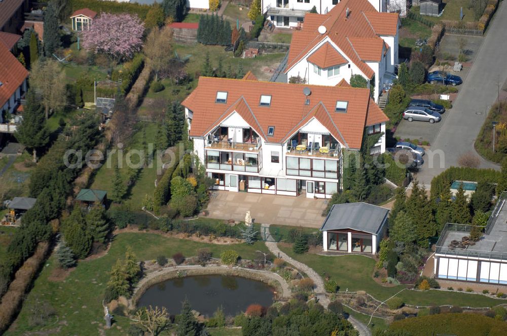 Graal-Müritz from the bird's eye view: Blick auf das Wohngebiet Koppenheide der HAWO Bauträger KG in unmittelbarer Strandnähe im Ostseeheilbad Graal-Müritz.