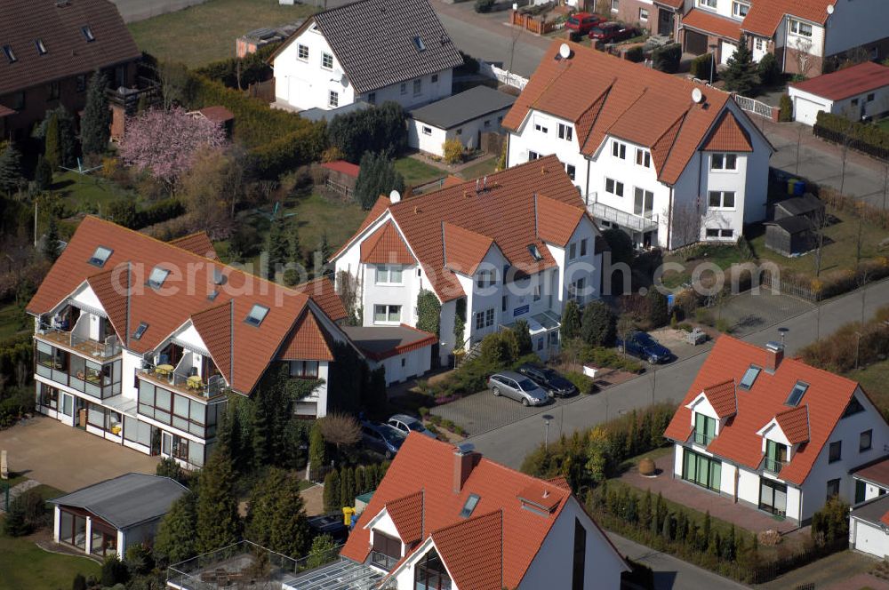 Graal-Müritz from above - Blick auf das Wohngebiet Koppenheide der HAWO Bauträger KG in unmittelbarer Strandnähe im Ostseeheilbad Graal-Müritz.