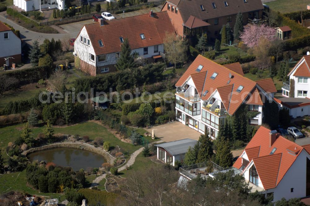 Graal-Müritz from the bird's eye view: Blick auf das Wohngebiet Koppenheide der HAWO Bauträger KG in unmittelbarer Strandnähe im Ostseeheilbad Graal-Müritz.