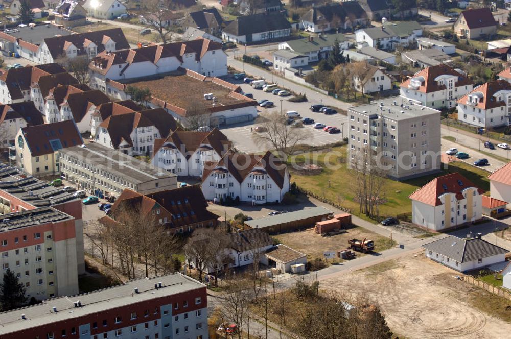 Graal-Müritz from the bird's eye view: Blick auf das Wohngebiet der HAWO Bauträger KG Zur Eselswiese in unmittelbarer Strandnähe im Ostseeheilbad Graal-Müritz.