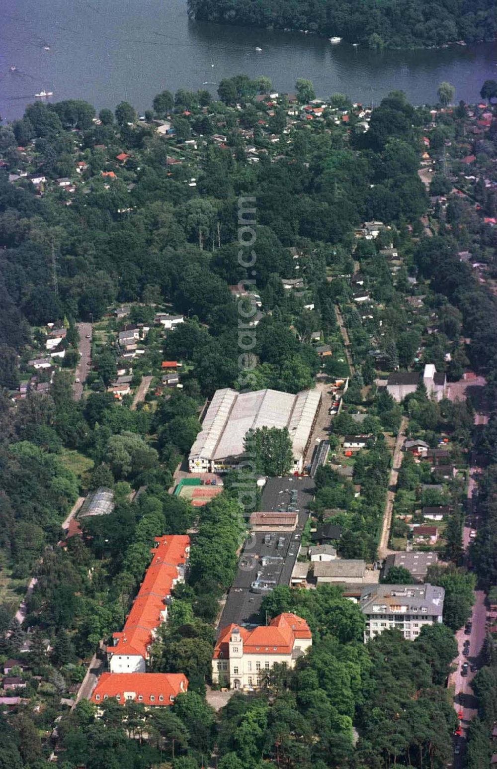 Aerial image Berlin - Spandau - Wohnneubauobjekt in der Niederneuendorfer Allee 12-16 in Spandau (ALLBAU GmbH)