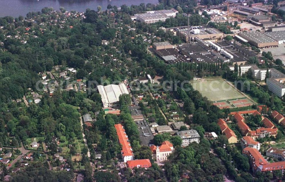 Berlin - Spandau from above - Wohnneubauobjekt in der Niederneuendorfer Allee 12-16 in Spandau (ALLBAU GmbH)