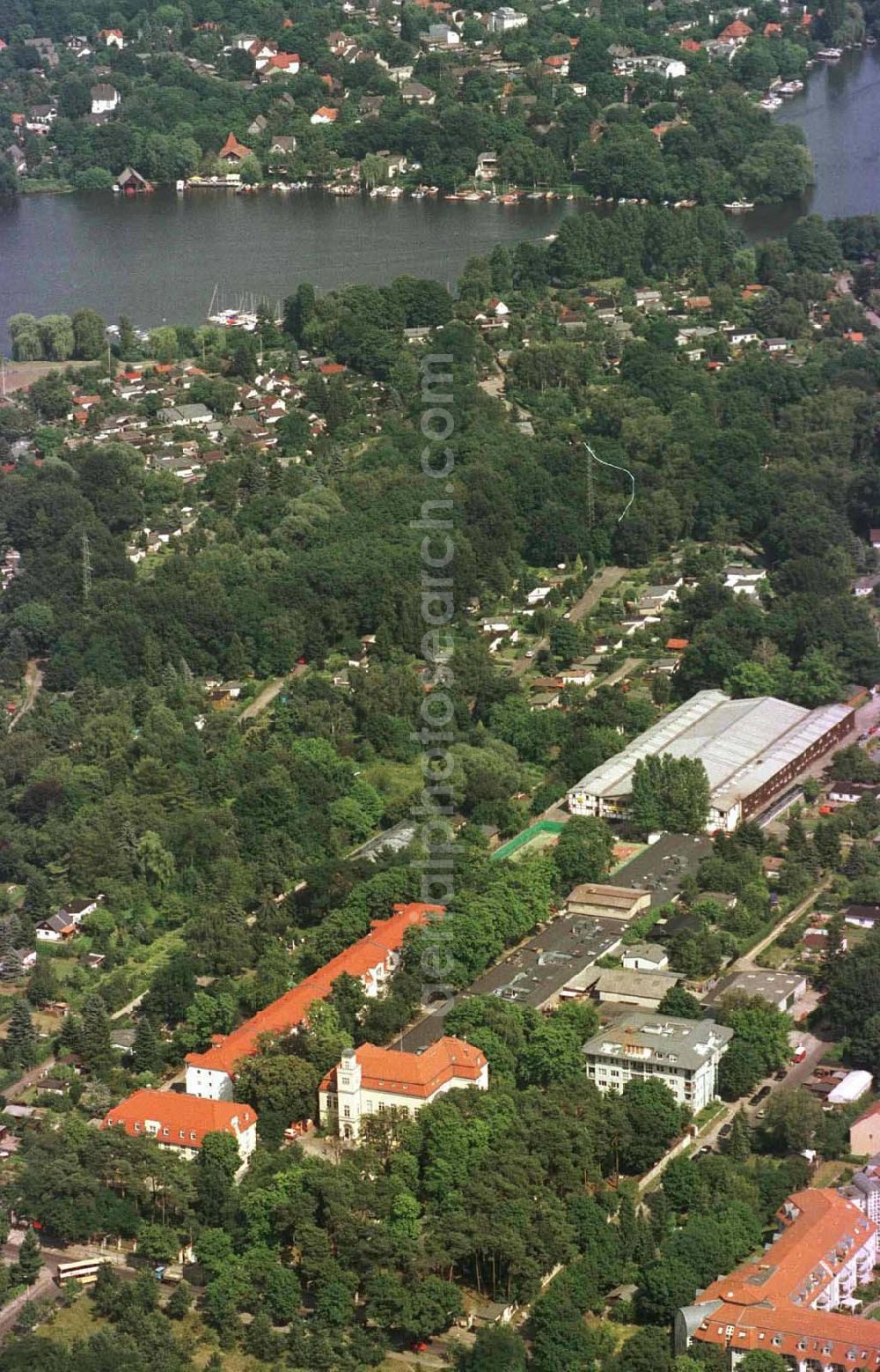 Aerial image Berlin - Spandau - Wohnneubauobjekt in der Niederneuendorfer Allee 12-16 in Spandau (ALLBAU GmbH)