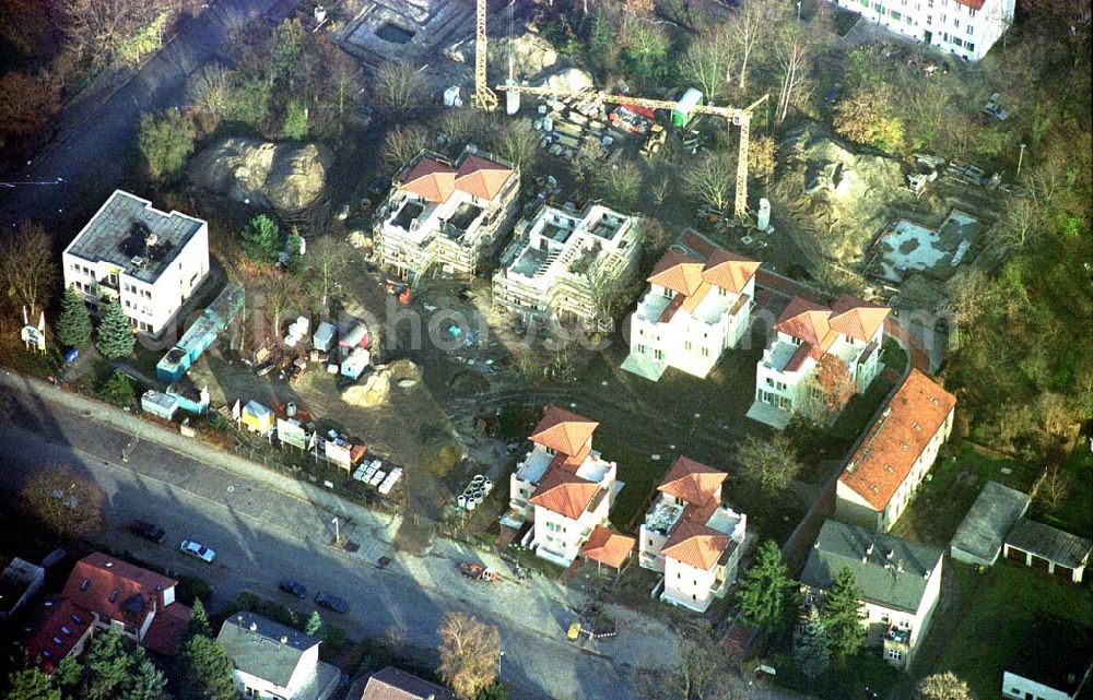 Aerial image Berlin - Pankow - Wohnneubauten der EDR GmbH an der Kuckhoffstraße in Berlin - Pankow.