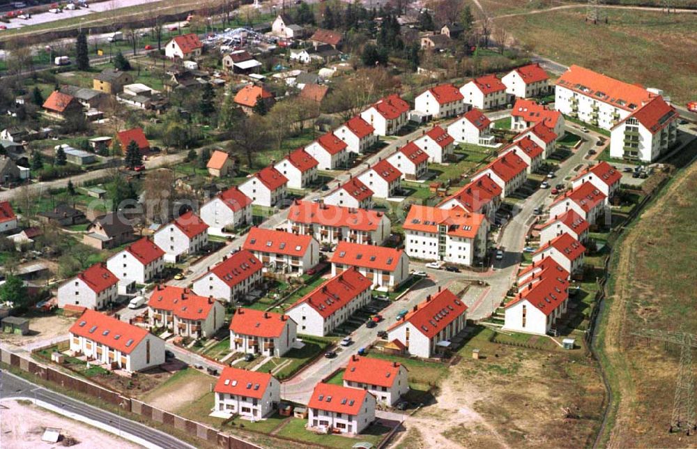 Eiche bei Hellersdorf from the bird's eye view: Wohnpark Eiche bei Hellersdorf