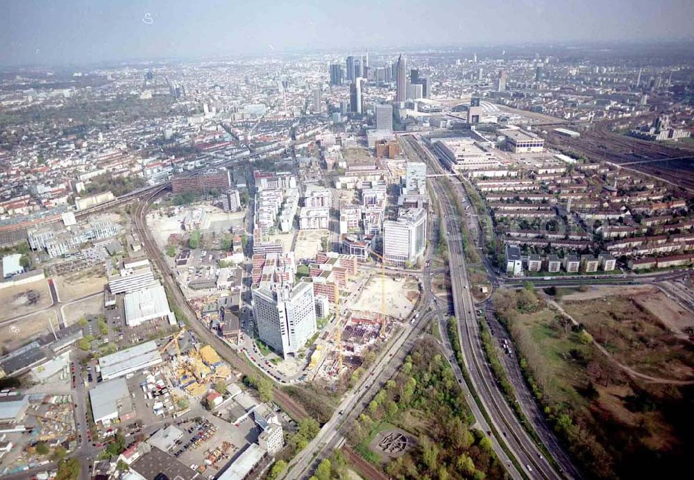 Aerial photograph Frankfurt am Main - 