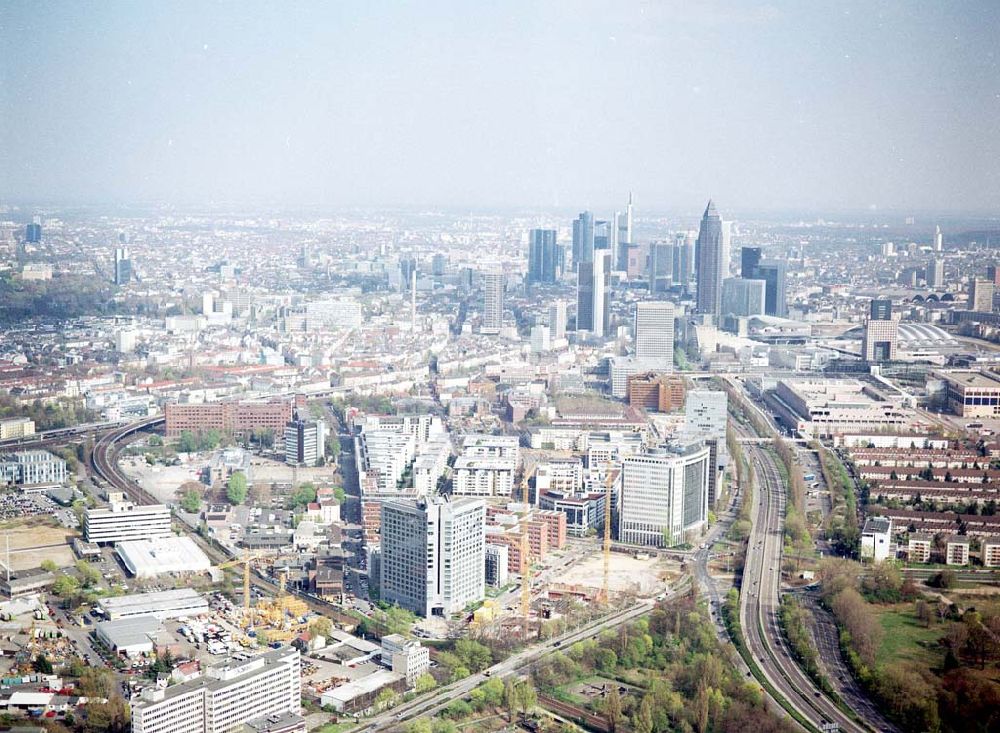 Aerial image Frankfurt am Main (Hessen) - 