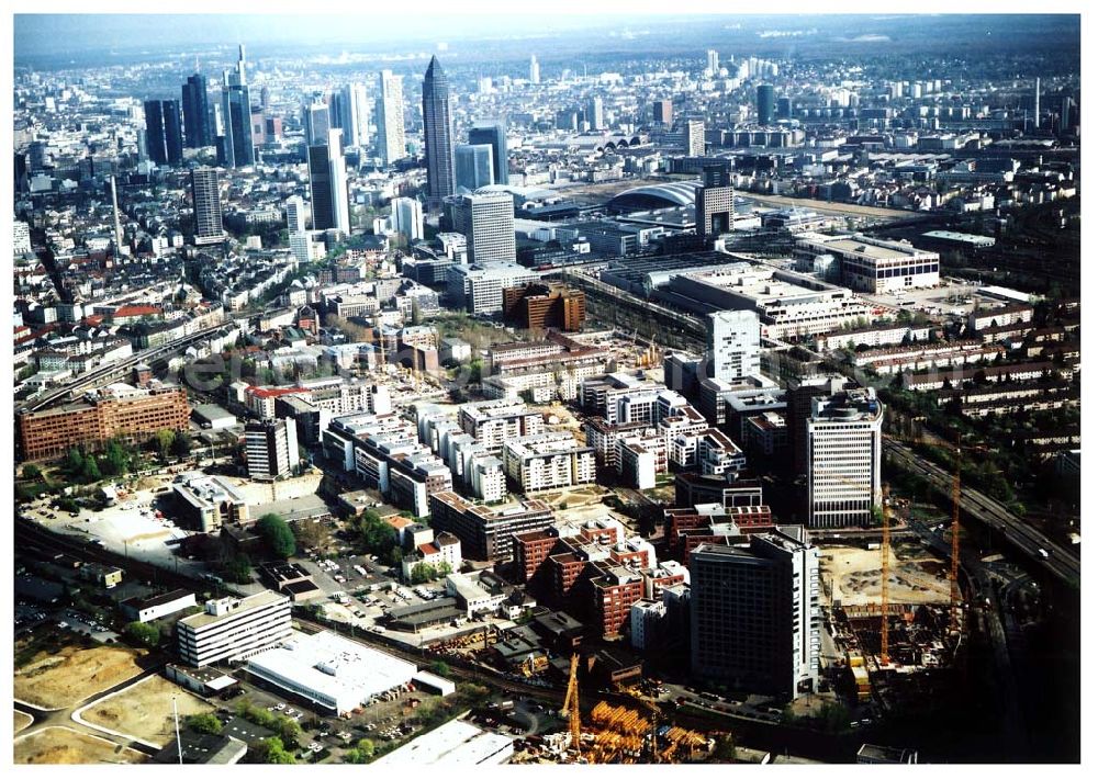 Frankfurt am Main (Hessen) from the bird's eye view: 