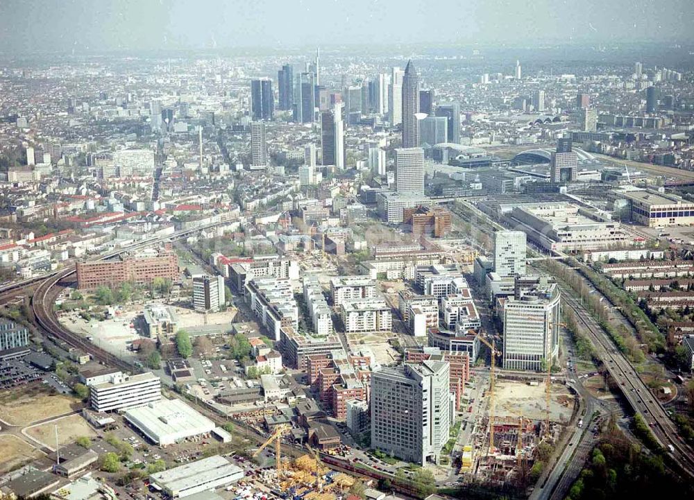 Aerial image Frankfurt am Main (Hessen) - 