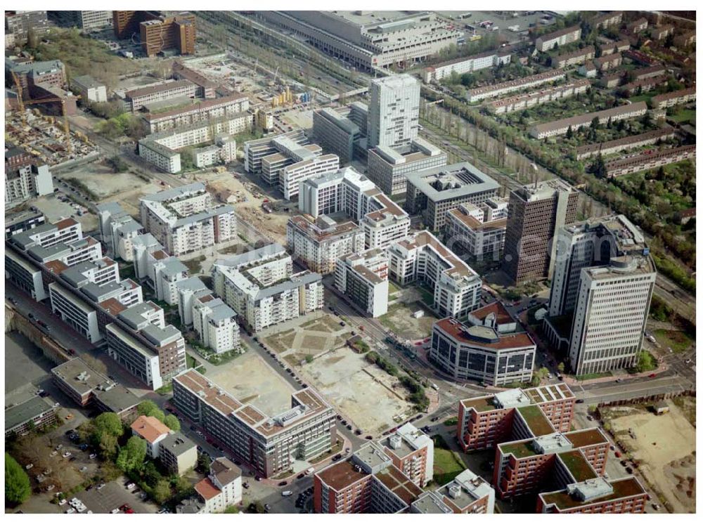 Frankfurt am Main (Hessen) from the bird's eye view: 