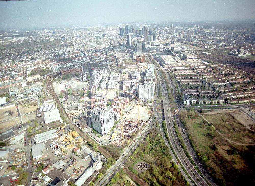 Aerial photograph Frankfurt am Main (Hessen) - 