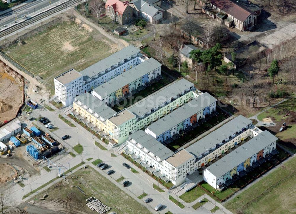 Aerial photograph Dresden - Klotsche - Wohnpark Am Königswald an der Königsbrücker Landstraße in Dresden-Klotsche.