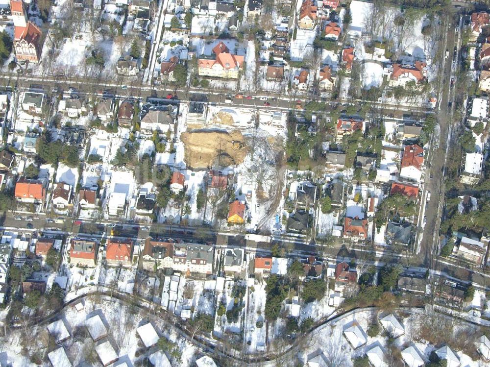 Aerial photograph Berlin-Reinickendorf - Berlin-Reinickendorf,10.03.2005,Wohnsiedlungsneubau der PREMIER-Deutschland GmbH, an der Bondickenstr./Nimrodstr. in Berlin-Reinickendorf