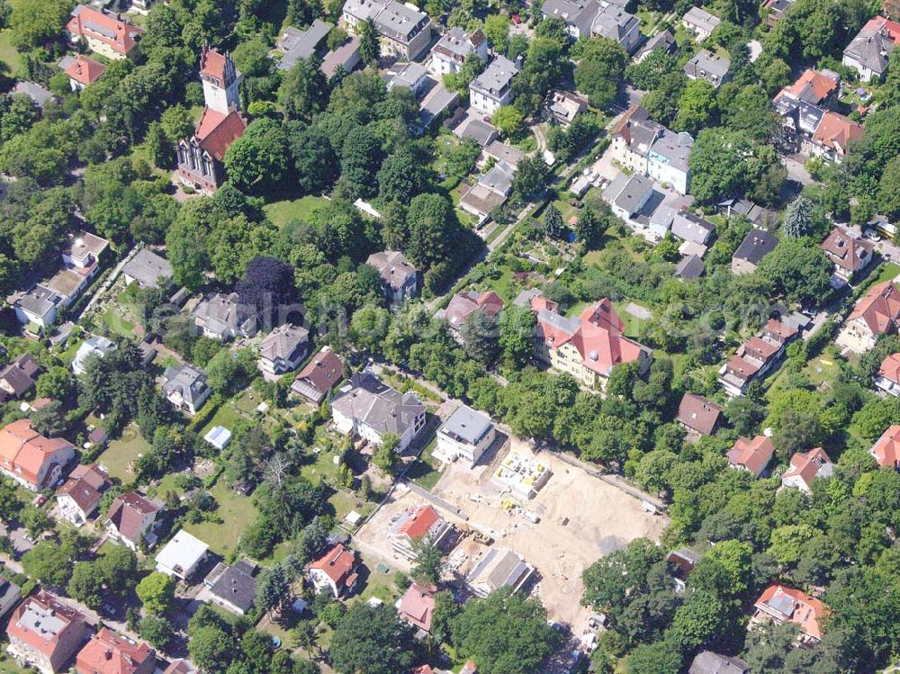 Aerial photograph Berlin - Wohnsiedlungsneubau der PREMIER-Deutschland GmbH, an der Bondickenstr./Nimrodstr. in Berlin-Reinickendorf