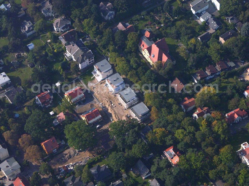 Berlin Reinickendorf from the bird's eye view: 05.10.2005 Berlin-Reinickendorf Wohnsiedlungsneubau der PREMIER-Deutschland GmbH, an der Bondickenstr./Nimrodstr. in Berlin-Reinickendorf