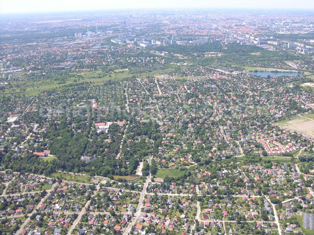 Berlin from the bird's eye view: Blick auf Berlin-Karlshorst