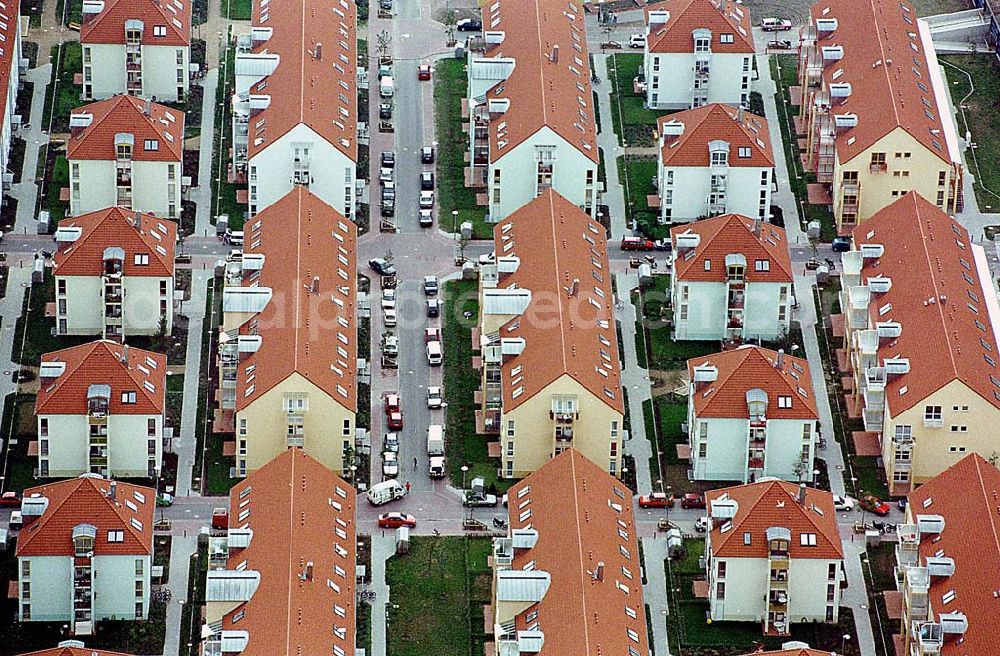 Aerial image Mahlow - 09.09.1995 Wohnstadt Mahlow (Neubau)