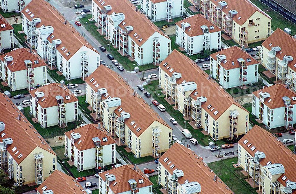 Aerial photograph Mahlow - 09.09.1995 Wohnstadt Mahlow (Neubau)