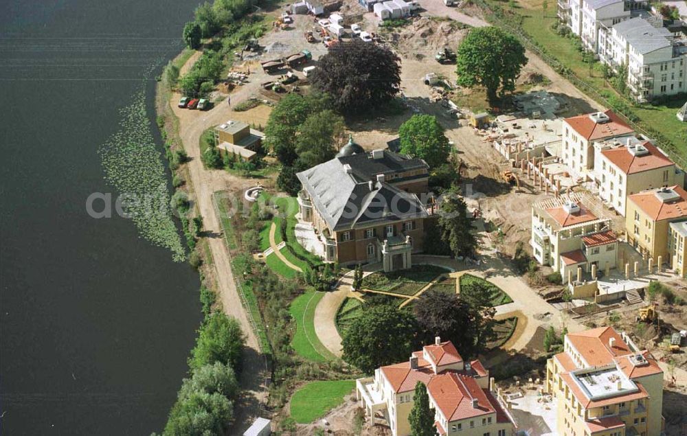 Aerial image Potsdam / Glienicker Horn - Wohnungsbau am Glienicker Horn.