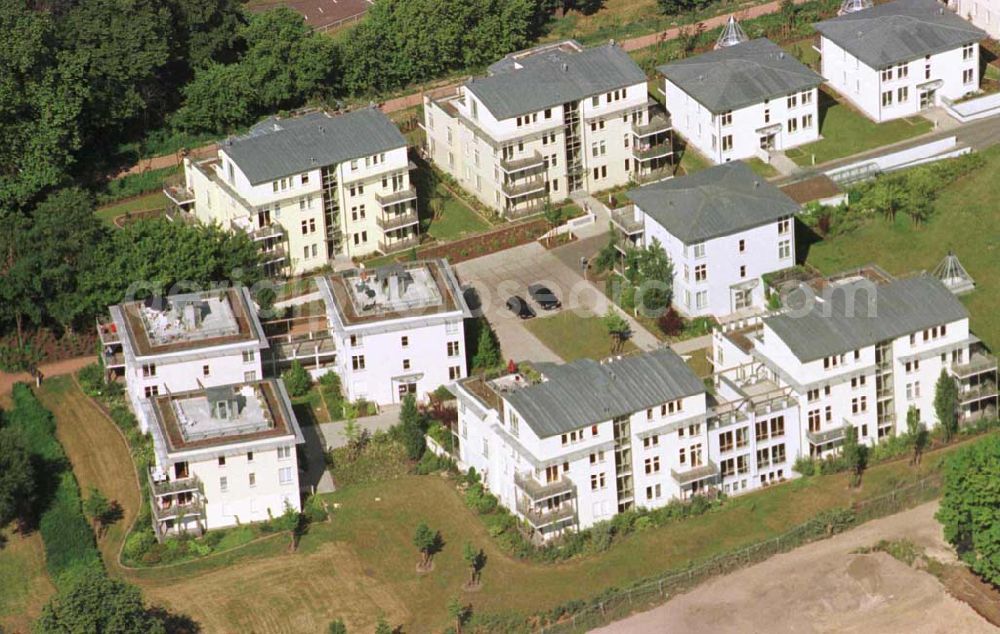 Aerial photograph Potsdam / Glienicker Horn - Wohnungsbau am Glienicker Horn in Potsdam