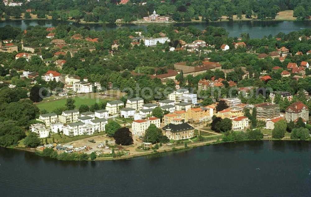 Aerial image Potsdam - Glienicker Horn - Wohnungsbau am Glienicker Horn in Potsdam