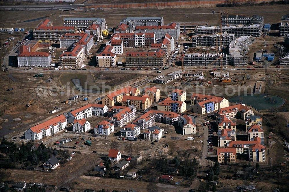 Berlin from the bird's eye view: Wohnungsbau in Karow - Nord