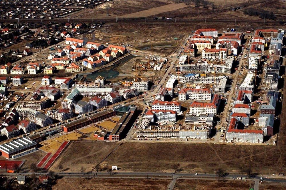 Berlin from the bird's eye view: Wohnungsbau in Karow-Nord