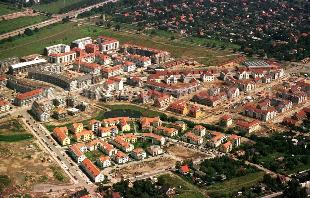 Berlin - Karow-Nord from the bird's eye view: Wohnungsbau in Karow-Nord