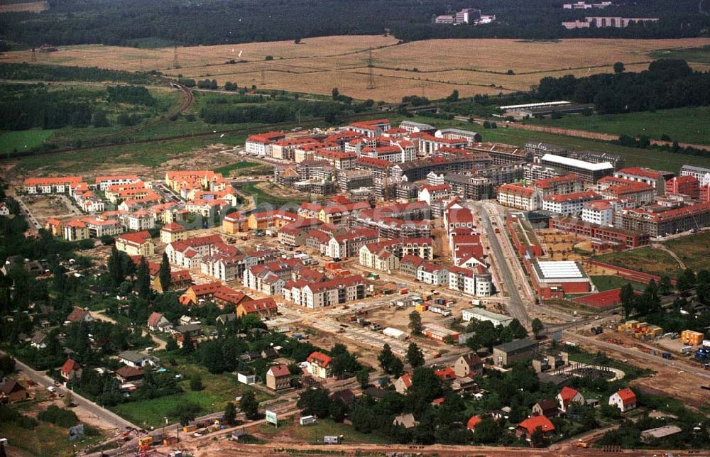 Berlin - Karow-Nord from above - Wohnungsbau in Karow-Nord