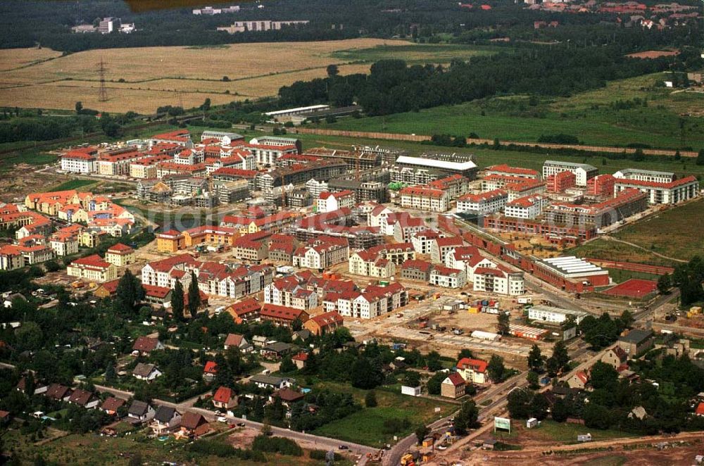 Berlin - Karow-Nord from the bird's eye view: Wohnungsbau in Karow-Nord