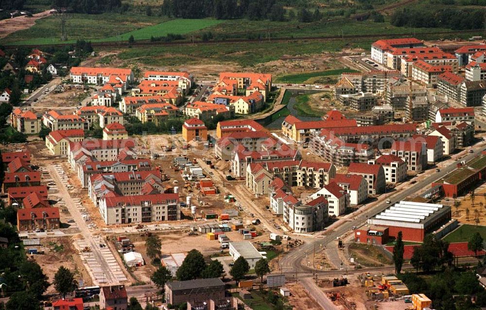 Aerial photograph Berlin - Karow-Nord - Wohnungsbau in Karow-Nord