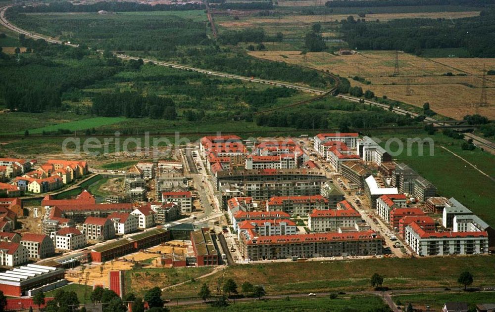 Berlin - Karow-Nord from above - Wohnungsbau in Karow-Nord