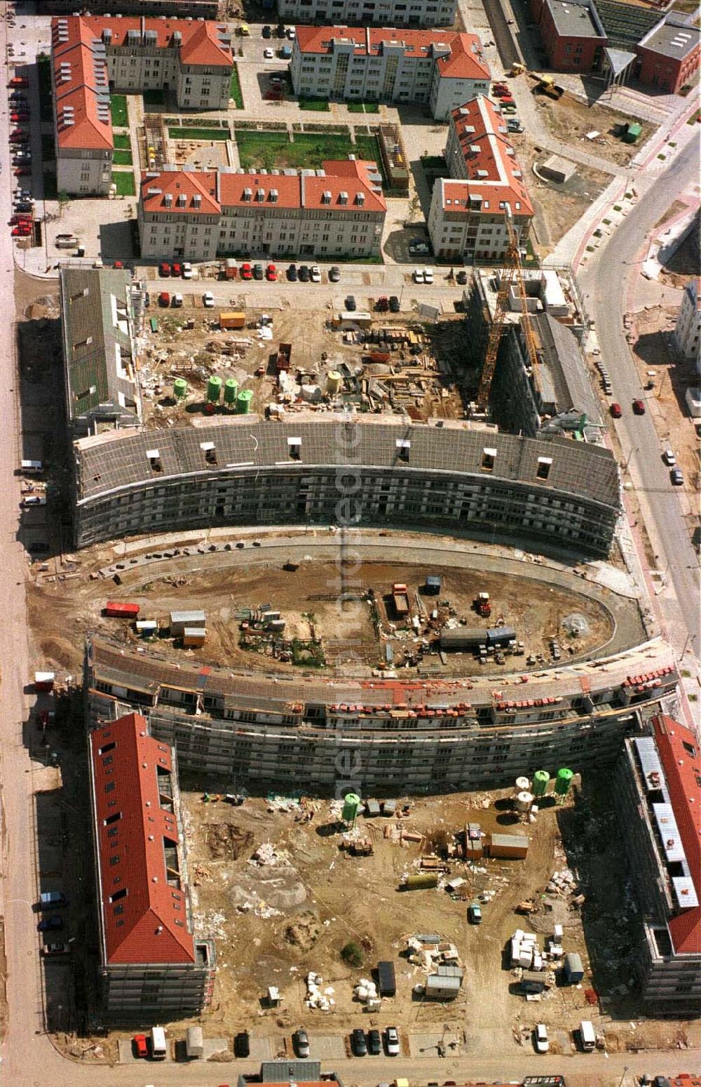 Aerial photograph Berlin - Karow-Nord - Wohnungsbau in Karow-Nord