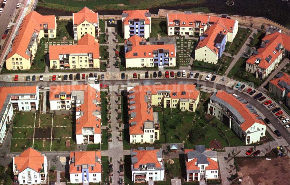 Berlin - Karow-Nord from the bird's eye view: Wohnungsbau in Karow-Nord